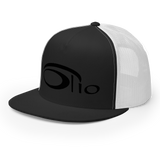 Olio Black Logo Trucker Cap