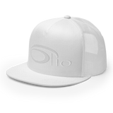Olio White Logo Trucker Cap