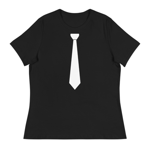White Tie Women's Relaxed Tee